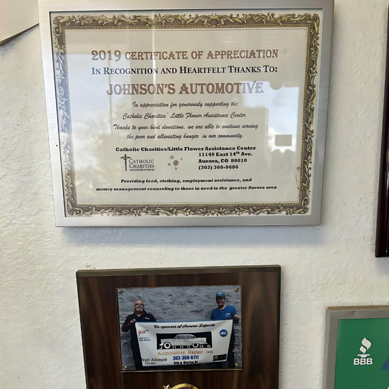 We Support Catholic Charities! 