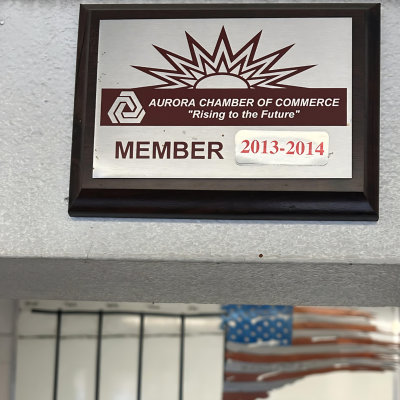 Aurora Chamber of Commerce Member 